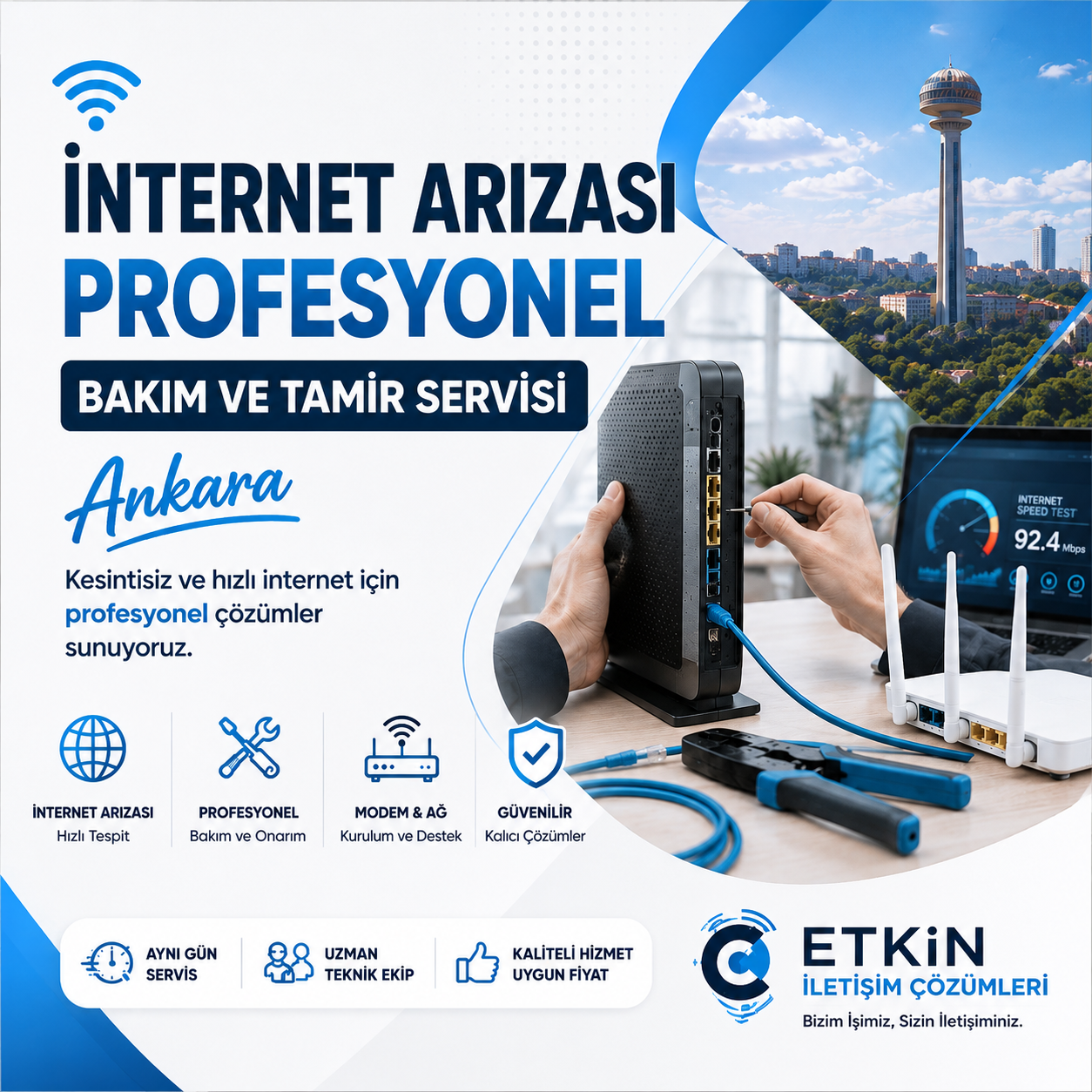 İnternet Arıza Servisi Ankara